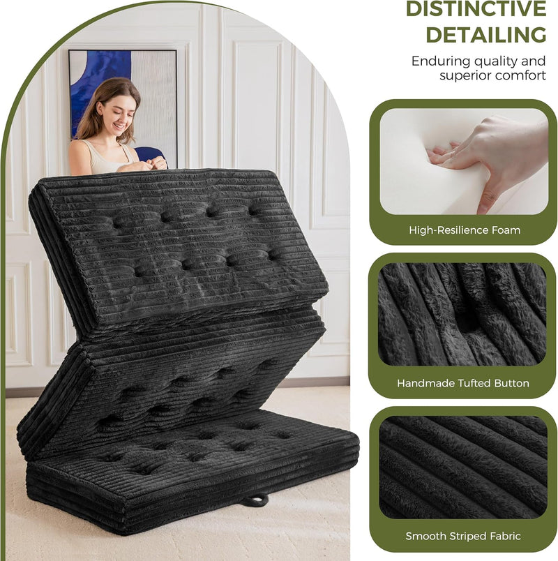 Folding Mattress 15CM Upholstered Foldable