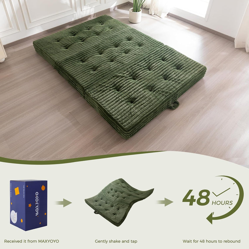 Folding Mattress 15CM Upholstered Foldable