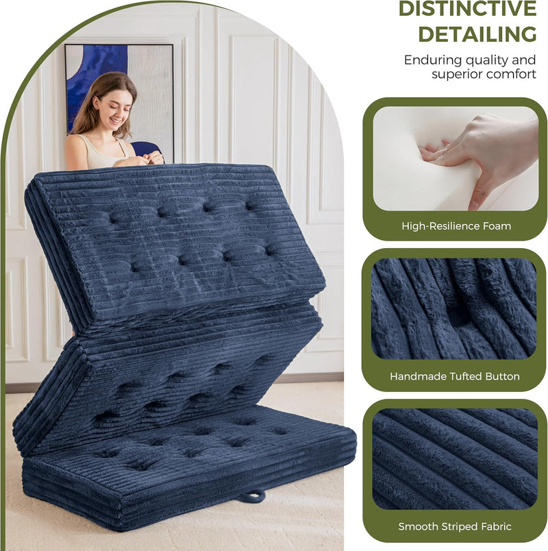 Folding Mattress 15CM Upholstered Foldable