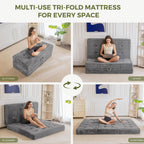 Folding Mattress 15CM Upholstered Foldable