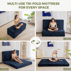 Folding Mattress 15CM Upholstered Foldable