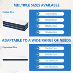 Folding Mattress 75x190x15CM