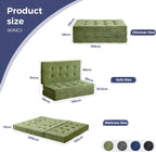 Folding Mattress Chenille Fabric 15CM Sofa Bed