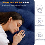 Folding Mattress Chenille Fabric Sofa Bed