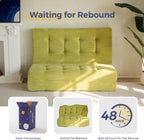 Folding Mattress Comfy Corduroy Foldable with 15CM Thicken