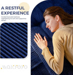 Folding Mattress Comfy Corduroy Foldable with 15CM Thicken