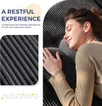 Folding Mattress Comfy Corduroy Foldable with 15CM Thicken