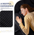 Folding Mattress Comfy Corduroy Foldable with Thicken