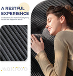 Folding Mattress Comfy Corduroy Foldable with Thicken