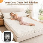 Folding Mattress Corduroy Fold Out Sofa Bed