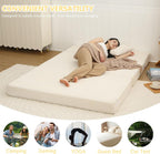 Folding Mattress Corduroy Fold Out Sofa Bed