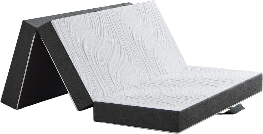 Folding Mattress Foldable Memory Foam with Portable Pillow
