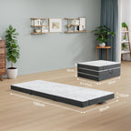 Folding Mattress Foldable Memory Foam with Portable Pillow