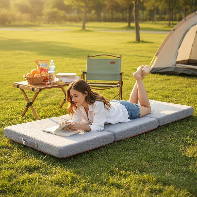 Folding Mattress Gel Memory Foam Foldable