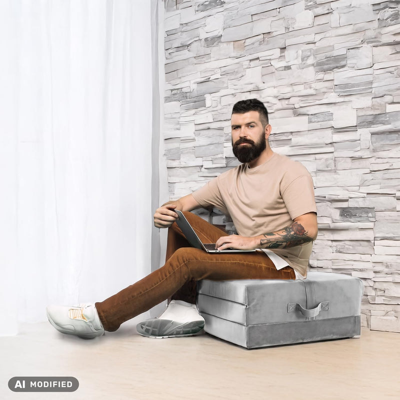 Folding Mattress Height 10CM with Furniture Fabric