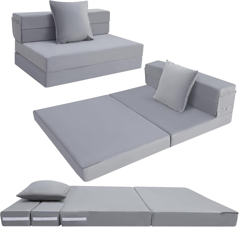 Folding Mattress Corduroy Fold Out Sofa Bed High