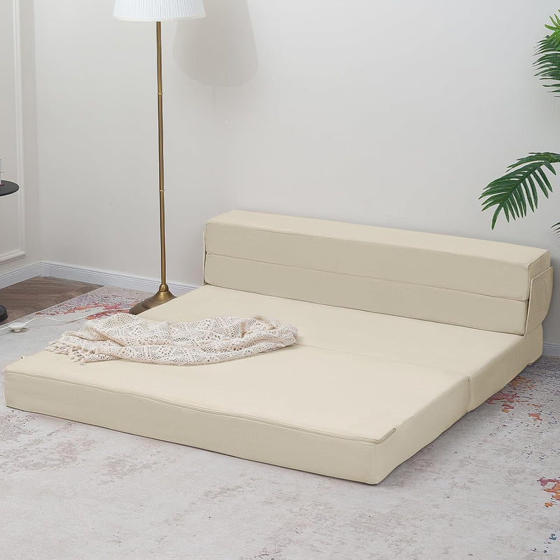 Folding Mattress Corduroy Fold Out Sofa Bed High