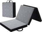 Folding Mattress Memory Foam Foldable Tri-Fold with Washable