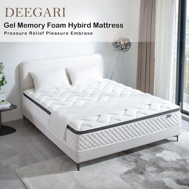 Folding Mattress Tri-Fold with Two Layer Memory Foam