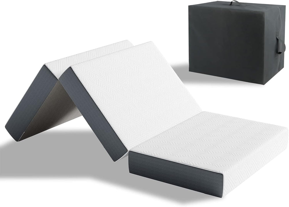 Folding Mattress with Storage Bag 15CM Gel Memory