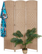 Folding Screen 3-Panel Room Divider