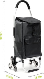 Folding Shopping Cart Lightweight Trolley Designed with
