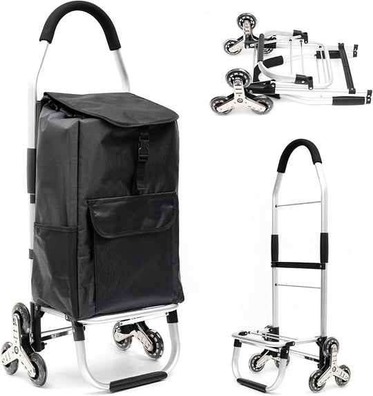 Folding Shopping Cart Lightweight Trolley Designed with