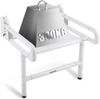Folding Shower Seat Wall Mounted with Arms Legs