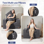 Folding Sofa Bed Convertible Foam Floor Chair