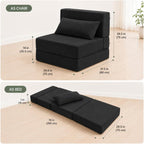 Folding Sofa Bed Convertible Sleeper Chair