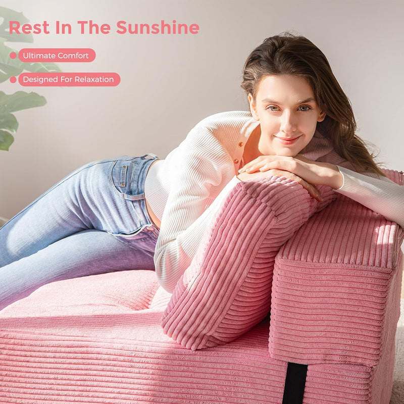Folding Sofa Bed Convertible with High-Density Support Foam