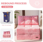 Folding Sofa Bed Convertible with High-Density Support Foam