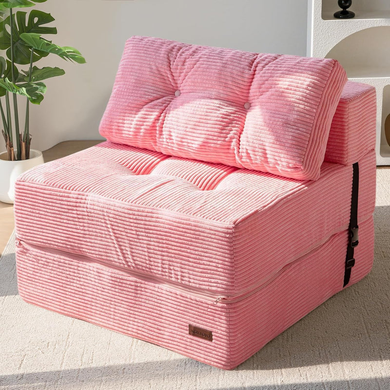 Folding Sofa Bed Convertible with High-Density Support Foam