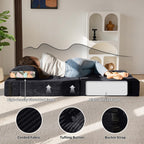 Folding Sofa Bed Convertible with High-Density Support Foam