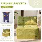 Folding Sofa Bed Convertible with High-Density Support Foam
