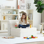 Folding Sofa Bed for Kids Quad-Fold Mattress