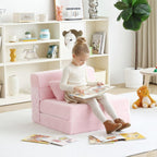 Folding Sofa Bed for Kids Quad-Fold Mattress