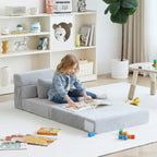 Folding Sofa Bed for Kids Quad-Fold Mattress