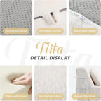 Folding Sofa Bed for Kids Quad-Fold Mattress