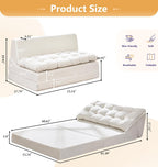 Folding Sofa Bed Large Comfy Floor Lounger