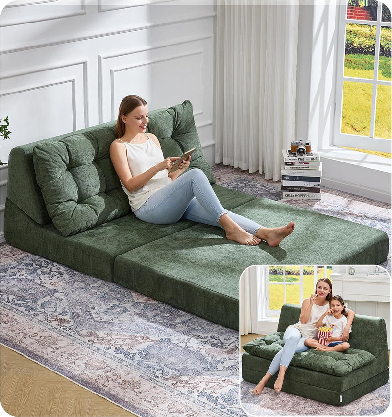 Folding Sofa Bed Large Comfy Floor Lounger