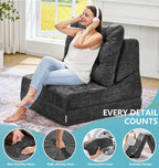 Folding Sofa Bed Large Comfy Floor Lounger