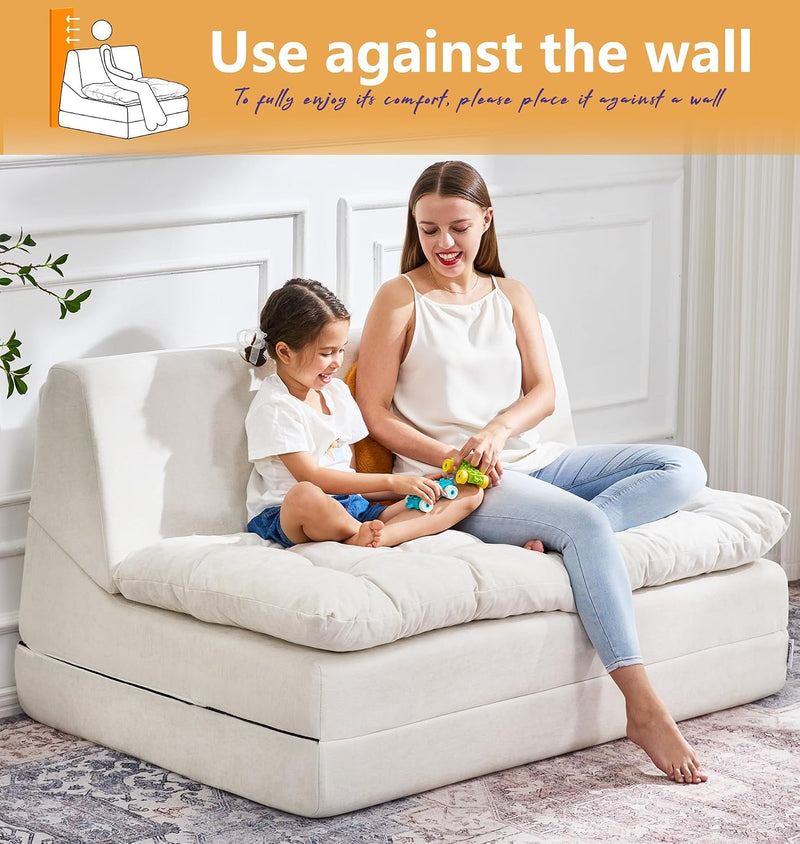 Folding Sofa Bed Large Comfy Floor Lounger