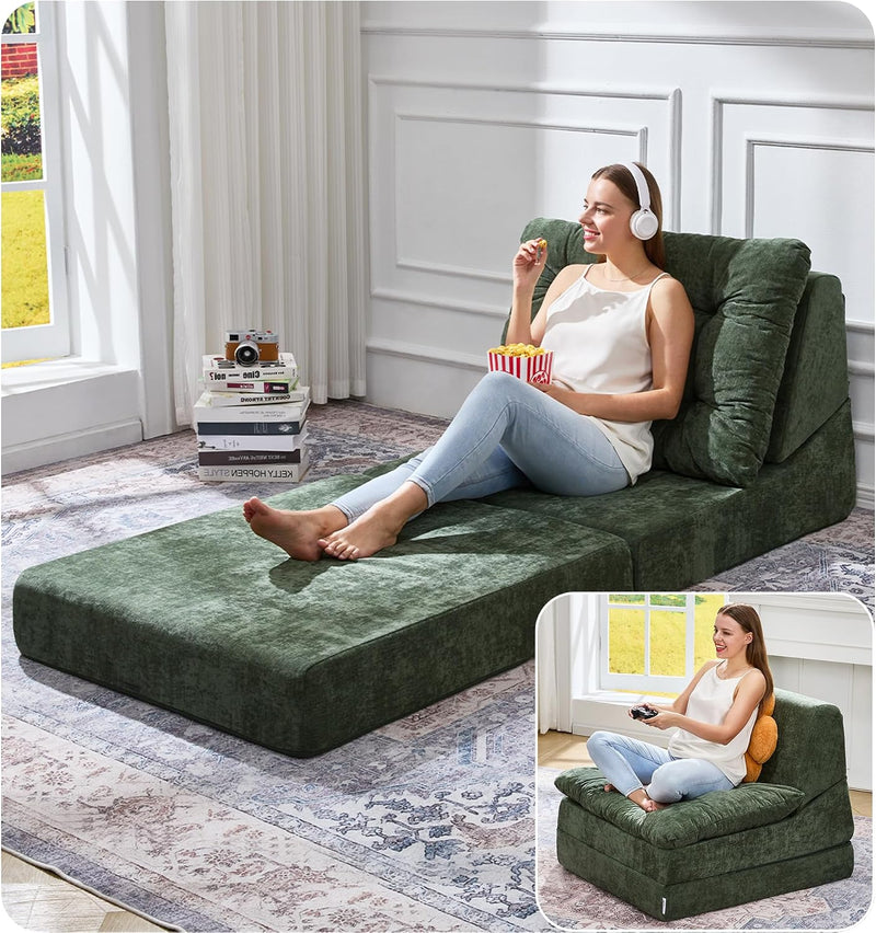 Folding Sofa Bed Large Comfy Floor Lounger