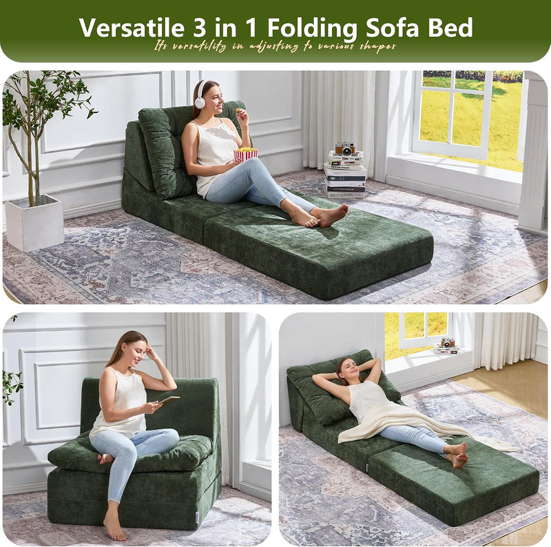 Folding Sofa Bed Large Comfy Floor Lounger
