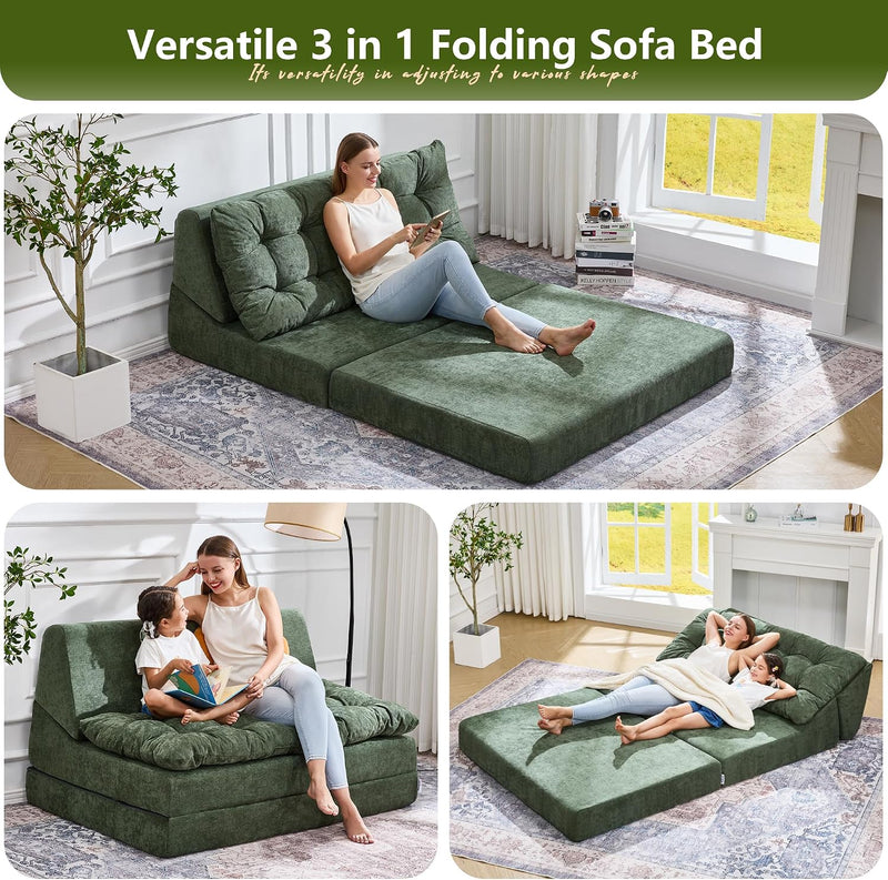 Folding Sofa Bed Large Comfy Floor Lounger