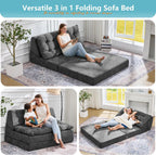Folding Sofa Bed Large Comfy Floor Lounger