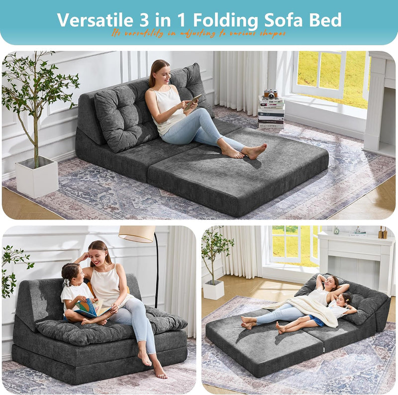 Folding Sofa Bed Large Comfy Floor Lounger