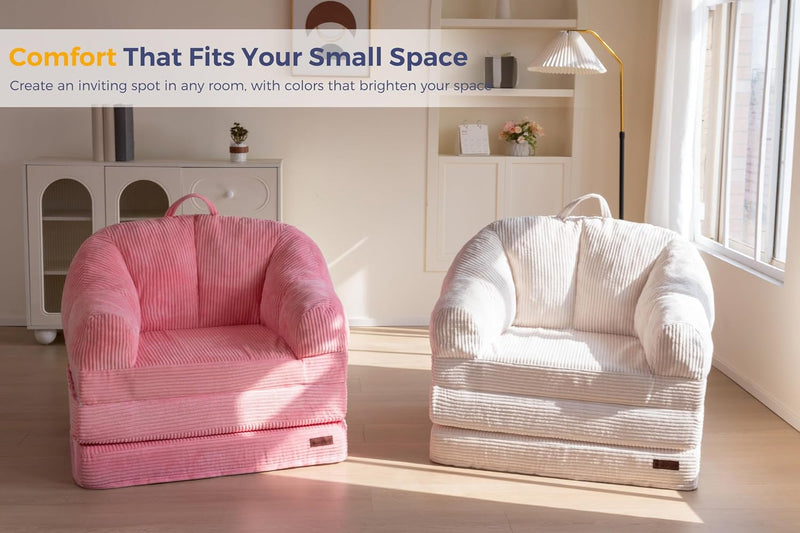 Folding Sofa Bed with Backrest Boneless Fold Out
