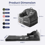 Folding Sofa Bed with Backrest Boneless Fold Out